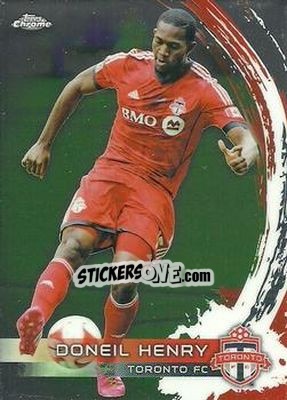 Sticker Doneil Henry - MLS 2014 Chrome n. 92 - Topps