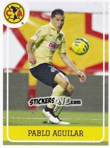 Sticker Pablo Aguilar - Liga BBVA Bancomer Clausura 2015 n. 8 - Panini