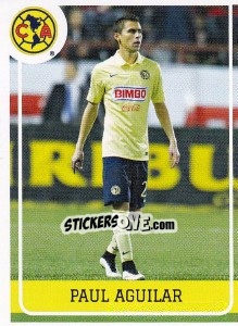 Sticker Paul Aguilar - Liga BBVA Bancomer Clausura 2015 n. 10 - Panini