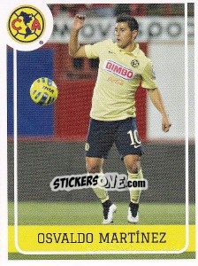 Sticker Osvaldo Martinez - Liga BBVA Bancomer Clausura 2015 n. 13 - Panini