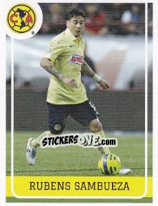 Sticker Rubens Sambueza - Liga BBVA Bancomer Clausura 2015 n. 14 - Panini