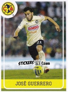 Sticker Jose Guerrero - Liga BBVA Bancomer Clausura 2015 - Panini