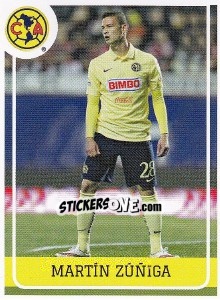 Sticker Martin Zuniga - Liga BBVA Bancomer Clausura 2015 - Panini