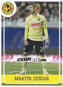 Sticker Martin Zuniga - Liga BBVA Bancomer Clausura 2015 n. 20 - Panini