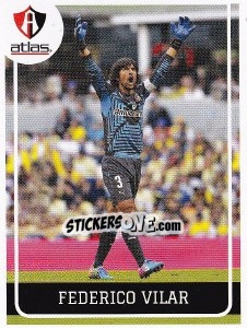 Sticker Federico Vilar - Liga BBVA Bancomer Clausura 2015 n. 23 - Panini
