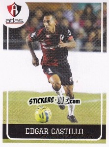 Sticker Edgar Castillo - Liga BBVA Bancomer Clausura 2015 - Panini