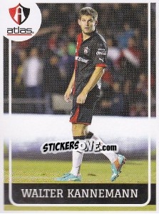 Sticker Walter Kannemann - Liga BBVA Bancomer Clausura 2015 - Panini