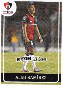 Sticker Aldo Ramirez - Liga BBVA Bancomer Clausura 2015 n. 30 - Panini