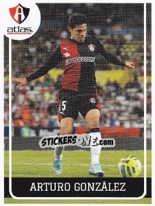 Sticker Arturo Gonzalez - Liga BBVA Bancomer Clausura 2015 n. 32 - Panini