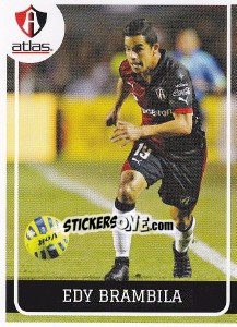 Sticker Edy Brambila - Liga BBVA Bancomer Clausura 2015 n. 33 - Panini