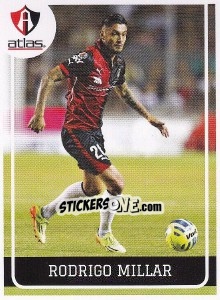 Sticker Rodrigo Millar - Liga BBVA Bancomer Clausura 2015 n. 34 - Panini