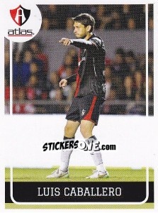 Sticker Luis Caballero - Liga BBVA Bancomer Clausura 2015 n. 36 - Panini