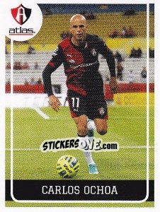 Sticker Carlos Ochoa - Liga BBVA Bancomer Clausura 2015 n. 37 - Panini