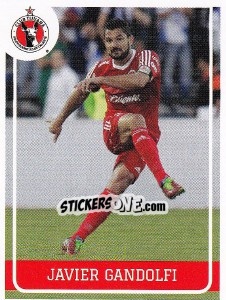 Sticker Javier Gandolfi - Liga BBVA Bancomer Clausura 2015 - Panini
