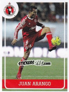 Sticker Juan Arango - Liga BBVA Bancomer Clausura 2015 n. 50 - Panini