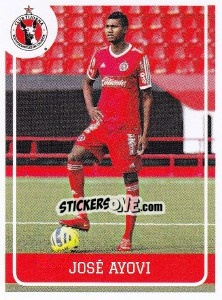 Sticker Jose Ayovi - Liga BBVA Bancomer Clausura 2015 n. 53 - Panini