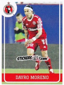 Sticker Dayro Moreno - Liga BBVA Bancomer Clausura 2015 n. 56 - Panini