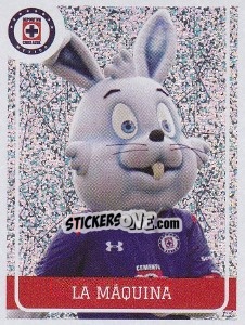 Figurina La Maquina - Mascot - Liga BBVA Bancomer Clausura 2015 - Panini