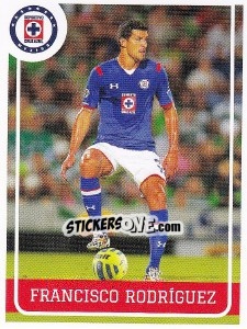 Sticker Francisco Rodriguez - Liga BBVA Bancomer Clausura 2015 n. 61 - Panini