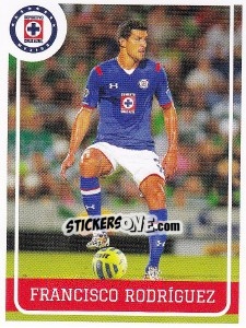 Sticker Francisco Rodriguez - Liga BBVA Bancomer Clausura 2015 - Panini