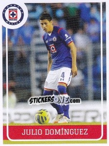 Cromo Julio Dominguez - Liga BBVA Bancomer Clausura 2015 - Panini