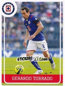 Sticker Gerardo Torrado - Liga BBVA Bancomer Clausura 2015 n. 66 - Panini