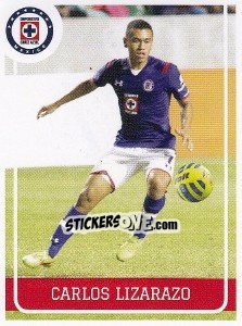 Sticker Carlos Lizarazo - Liga BBVA Bancomer Clausura 2015 - Panini