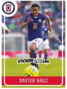 Sticker Xavier Baez - Liga BBVA Bancomer Clausura 2015 - Panini