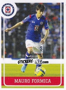 Sticker Mauro Formica - Liga BBVA Bancomer Clausura 2015 - Panini