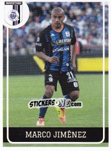 Figurina Marco Jimenez - Liga BBVA Bancomer Clausura 2015 - Panini