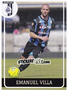 Cromo Emanuel Villa - Liga BBVA Bancomer Clausura 2015 - Panini