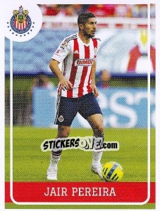 Sticker Jair Pereira - Liga BBVA Bancomer Clausura 2015 - Panini