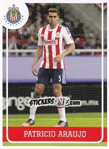 Figurina Patricio Araujo - Liga BBVA Bancomer Clausura 2015 - Panini