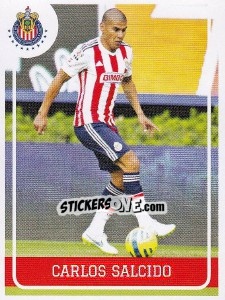 Sticker Carlos Salcido - Liga BBVA Bancomer Clausura 2015 - Panini