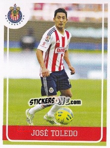 Sticker Jose Toledo - Liga BBVA Bancomer Clausura 2015 n. 103 - Panini