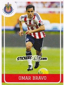 Sticker Omar Bravo - Liga BBVA Bancomer Clausura 2015 n. 106 - Panini