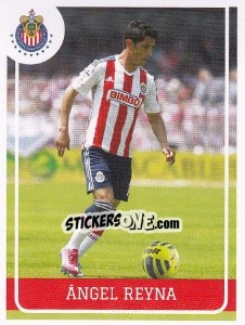 Cromo Angel Reyna - Liga BBVA Bancomer Clausura 2015 - Panini