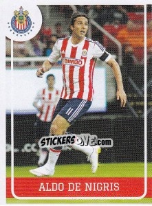 Sticker Aldo de Nigris - Liga BBVA Bancomer Clausura 2015 - Panini