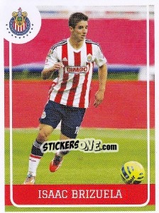 Sticker Isaac Brizuela - Liga BBVA Bancomer Clausura 2015 n. 110 - Panini