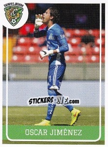 Sticker Oscar Jimenez - Liga BBVA Bancomer Clausura 2015 - Panini