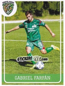 Sticker Gabriel Farfan - Liga BBVA Bancomer Clausura 2015 n. 118 - Panini