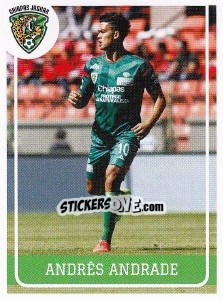 Sticker Andres Andrade - Liga BBVA Bancomer Clausura 2015 n. 122 - Panini