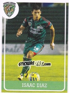 Sticker Isaac Diaz - Liga BBVA Bancomer Clausura 2015 n. 124 - Panini