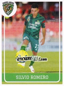 Sticker Silvio Romero - Liga BBVA Bancomer Clausura 2015 - Panini