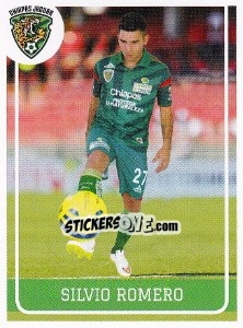Cromo Silvio Romero - Liga BBVA Bancomer Clausura 2015 n. 126 - Panini