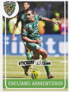 Sticker Emiliano Armenteros - Liga BBVA Bancomer Clausura 2015 - Panini