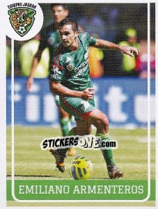 Cromo Emiliano Armenteros - Liga BBVA Bancomer Clausura 2015 - Panini