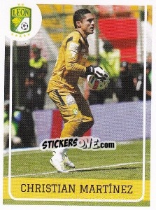 Sticker Christian Martinez - Liga BBVA Bancomer Clausura 2015 n. 132 - Panini