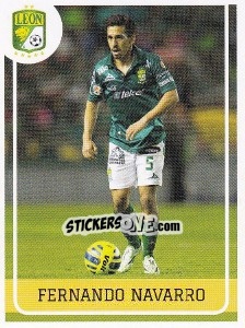 Sticker Fernando Navarro - Liga BBVA Bancomer Clausura 2015 n. 133 - Panini