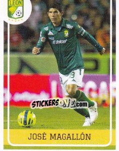 Sticker Jose Magallon - Liga BBVA Bancomer Clausura 2015 n. 136 - Panini